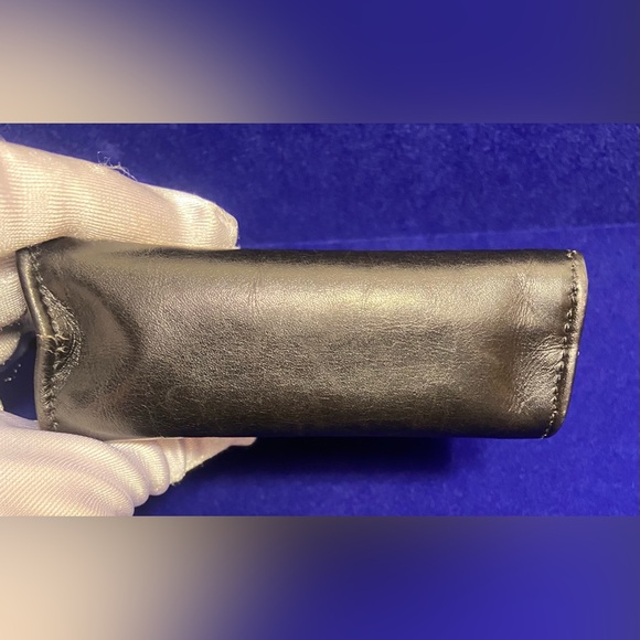 CELINE PARIS ~ Vintage ~ Small ~ Coin ~ Zip ~ Leather Pouch ~ Gorgeous ~ 🖤 - Picture 12 of 16